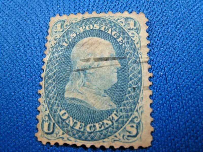 UNITED STATES, 1861 SCOTT #63 -  USED   (#2)