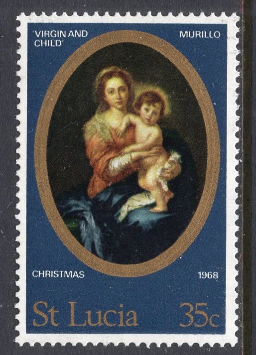 St Lucia 240 Christmas MNH VF