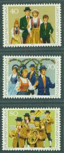 LIECHTENSTEIN Scott 694-699 MNH** 1980 costume set