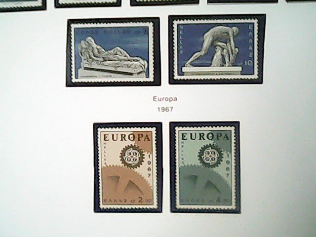 1966-67  Greece  MNH  full page auction