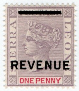 (I.B) Sierra Leone Revenue : Stamp Duty 1d