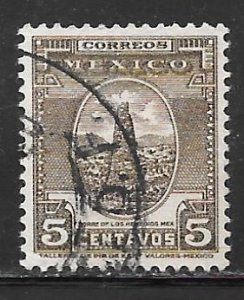 Mexico 732: 5c Tower of Los Remedios, used, VF