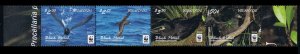 2016 Niuafo'ou 607-610strip WWF / Birds 10,00 €
