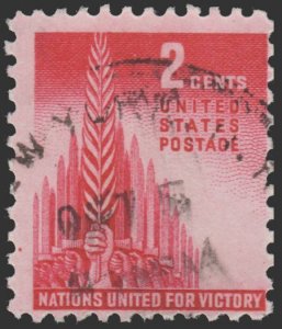 UNITED STATES STAMP 1943 SCOTT # 907. USED. # 1