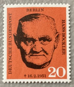 Germany-Berlin 1961 #9n175, Wholesale lot of 5, MNH, CV $1.50