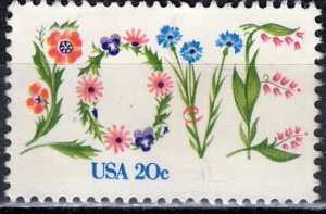 USA; 1982: Sc. # 1951: Used Perf. 11 1/4 Cpl. Set