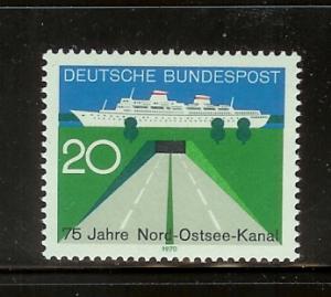 Germany 1021 Set MNH North Sea Baltic Sea Canal (C)