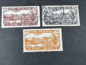 NEW ZEALAND # C1-C3-USED---COMPLETE SET--AIR-MAIL--1931