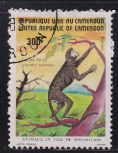 Cameroun 718 Black Colobus 1982