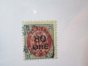 Denmark #136 used