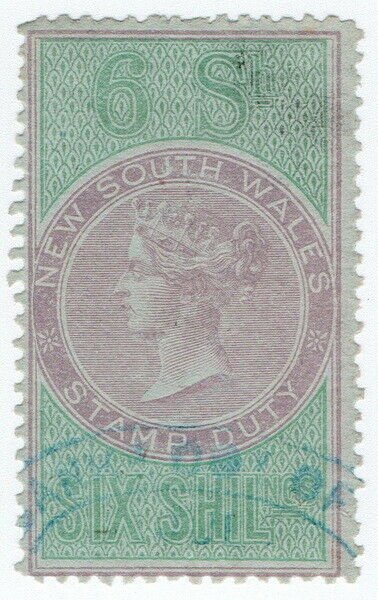 (I.B) Australia - NSW Revenue : Stamp Duty 6/-