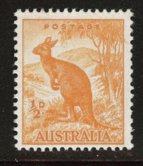 Australia  Scott 166 MNH** 1942 perf 15x14 Kangaroo stamp 