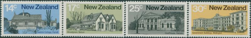 New Zealand 1980 SG1217-1220 Architecture MNH