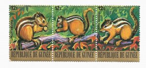 Guinea 1977 - MNH - Strip of 3 - Scott #C141 *