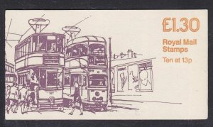 FL4b 1984 Trams book No.2 - Glasgow Folded Booklet - Good perfs - No Cylinder