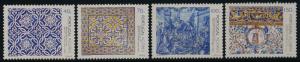 Portugal - Azores 422-5 MNH Art, Tiles