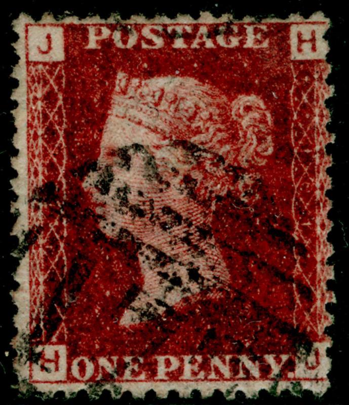 SG44, 1d lake-red PLATE 101, USED. Cat £11. HJ