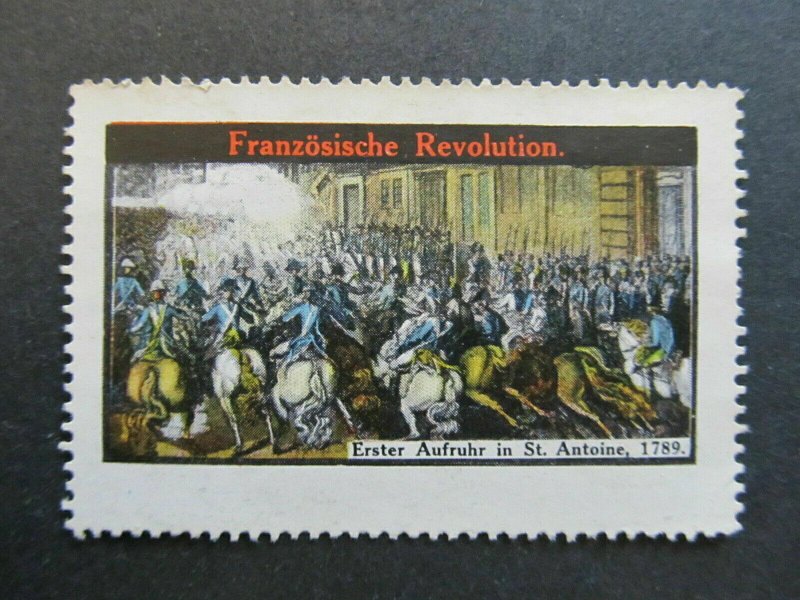 A4P3F48 Advertising Mark French Revolution Mint No Gum-