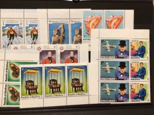 World mint never hinged thematics duplicated stamps Ref 60903