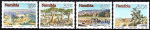 Namibia - 1990 Namibia Landscapes Set MNH** SG 541-544