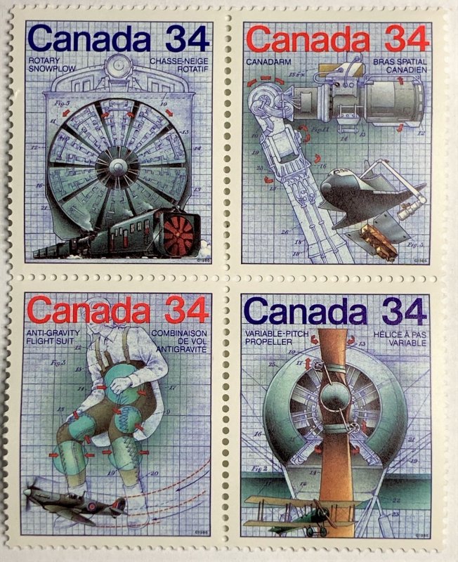 CANADA 1986 #1102a Canada Day Science and Technology - MNH