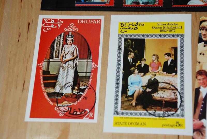 ROYALTY STAMPS COLLECTION, QUEEN ELIZABETH II, DIANA, CHARLES