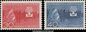 Finland Scott 368-369 Mint never hinged.