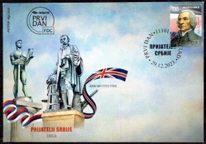 2127 - Serbia 2023 - Adam Smith - Scottish Economist - Philosopher - FDC