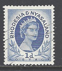 Rhodesia & Nyasaland Sc # 142 used (RS)