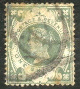 Great Britain Scott 122 - UFH - SCV $72.50