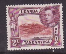 Kenya Uganda Tanganyika-Sc#81b- id8-unused og NH 2sh KGVI-14x14-Kilimanjaro-1941