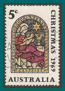 Australia 1969 Christmas, used  466,SG444