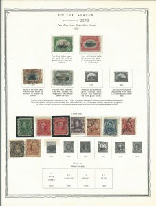 Scott Minuteman Stamp Album For United States Stamps With Stamps