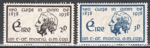 IRELAND #101-102 Unused, VF,  CV 11.50  ....   2920561