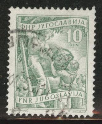 Yugoslavia Scott 382 used stamp