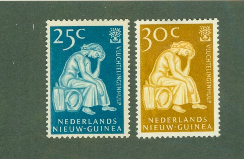 NETHERLANDS NEW GUINEA 39-40 MH BIN $1.50