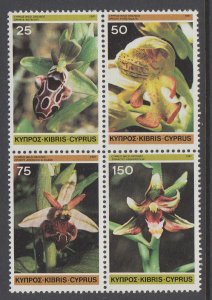 Cyprus 568a Orchids MNH VF