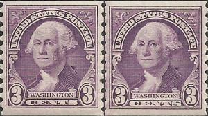 # 721 Mint Never Hinged Deep Violet George Washington
