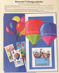 Germany Postageschichte Cards Covers Balloons on 23 Pages BL1569