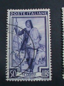 ​Italy Stamp: Very Old antique used Stamp set #3 Rare- very hard to find.