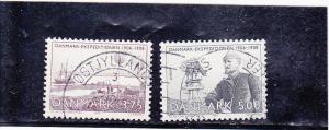 Denmark  Scott#  1004-5  Used