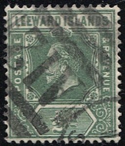 LEEWARD ISLANDS  1907 Sc 42  1/2d GV, Used VF, A12 cancel (St. Kitts)