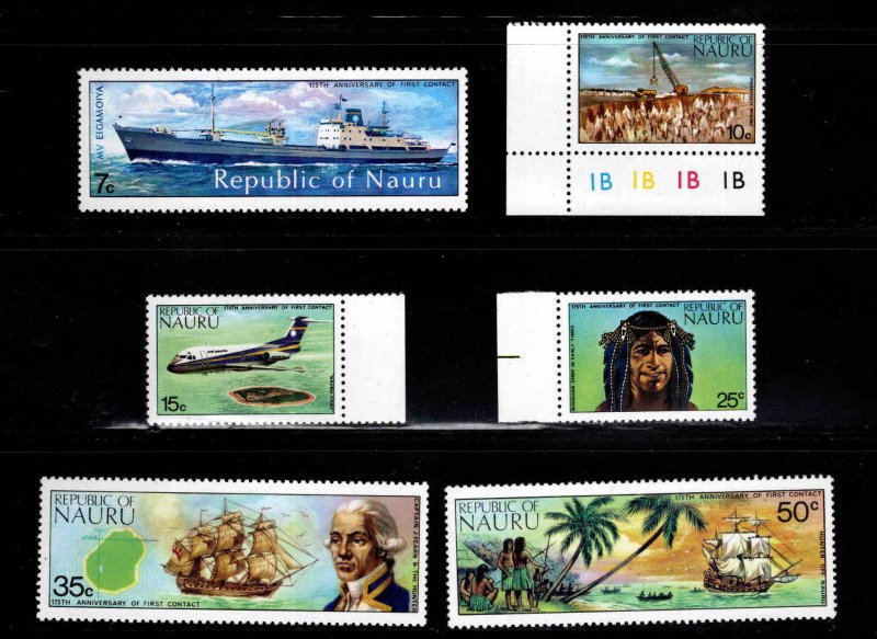 NAURU Scott 108-113 complete 1988 MNH** First Contact set