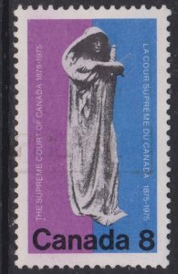 Canada 1975 Supreme Court Centenary 8c Fine Used SG 817 VGC
