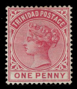 TRINIDAD QV SG107, 1d carmine, UNUSED. Cat £25.