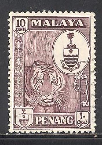 Malaya - Penang Sc # 61 Used