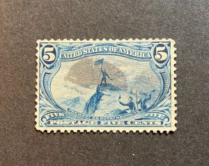 *US Stamp #288, used, fine to very fine centering