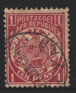 Transvaal Sc#124 Used