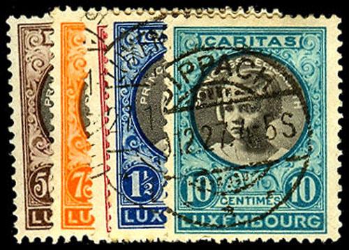 LUXEMBOURG B25-29  Used (ID # 42744)