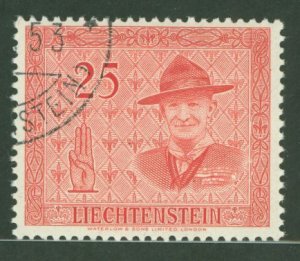 Liechtenstein #272 Used Single